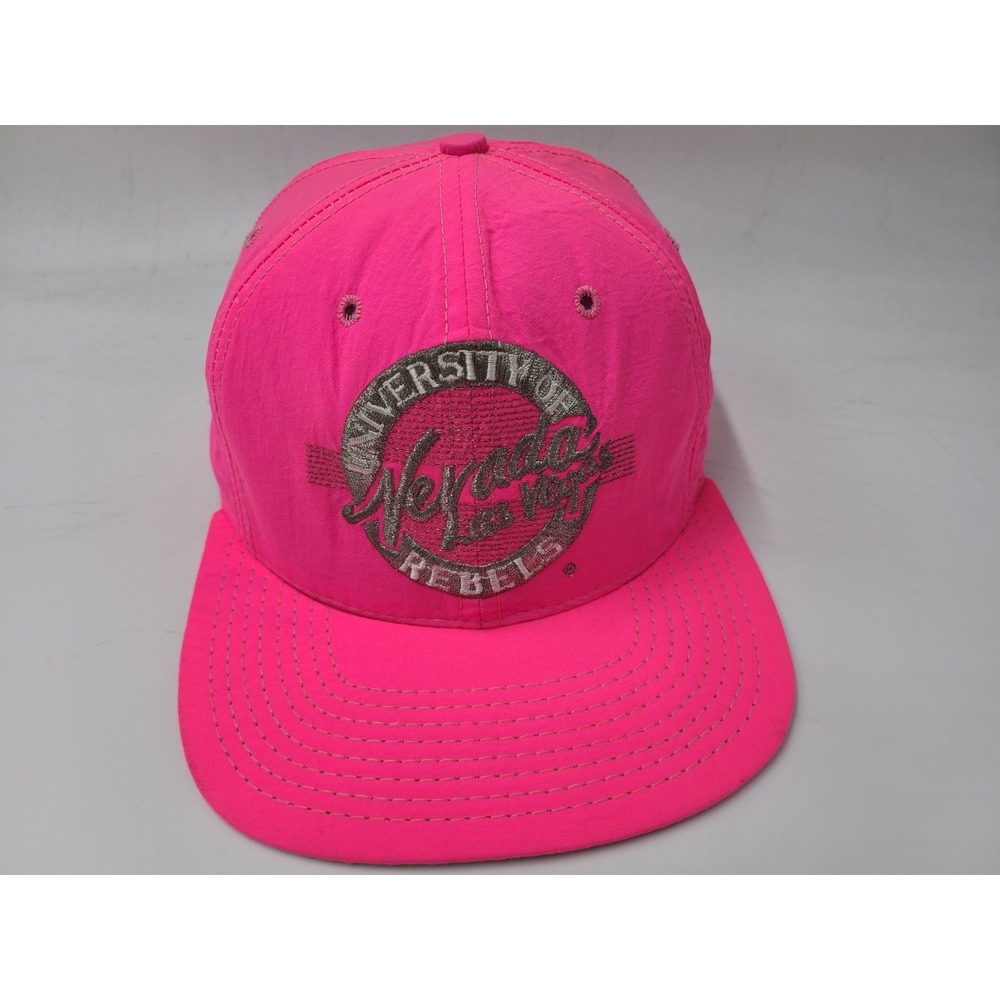 Vintage UNLV Rebels The Game‎ Circle Logo Snapback Hat Cap Nevada Las Vegas NCAA